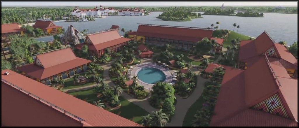 Walt Disney World's Polynesian Resort - 3d Architectural Visualization